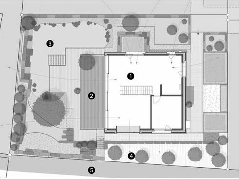 Gartenplan Angelika Studer Garten – Architektur, Wila