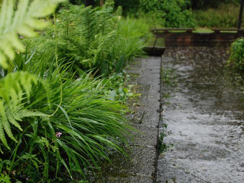 Foto: BGL. - Damit der Garten auch mit häufigen Regentagen gut zurecht kommt, empfiehlt sich das Gespräch mit einem Landschaftsgärtner. Der Profi hat ein umfangreiches Wissen bezüglich Pflanzenauswahl sowie gestalterischer und baulicher Möglichkeiten.