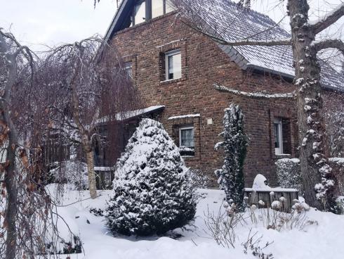 Bild BGL: Jede Jahreszeit lässt sich in einem bepflanzten Vorgarten eindrucksvoll erleben und das direkt vor dem Haus. Monotonie gibt es nicht, stattdessen eine enorme Farben- und Formenpracht - sogar im Winter. Von Schnee bepudert oder glitzernd vor Frost sind selbst trockene Pflanzen unglaublich dekorativ.