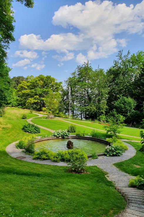 Bild GPP: Der englische Landschaftspark Arenenberg wurde und wird sorgsam restauriert.