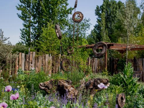 Bild VGL NRW: Der Garten "Der ohne Beton" wurde vom VGL-Mitgliedsbetrieb Meyers & Schwarze Garten- und Landschaftsbau aus Tönisvorst gebaut.